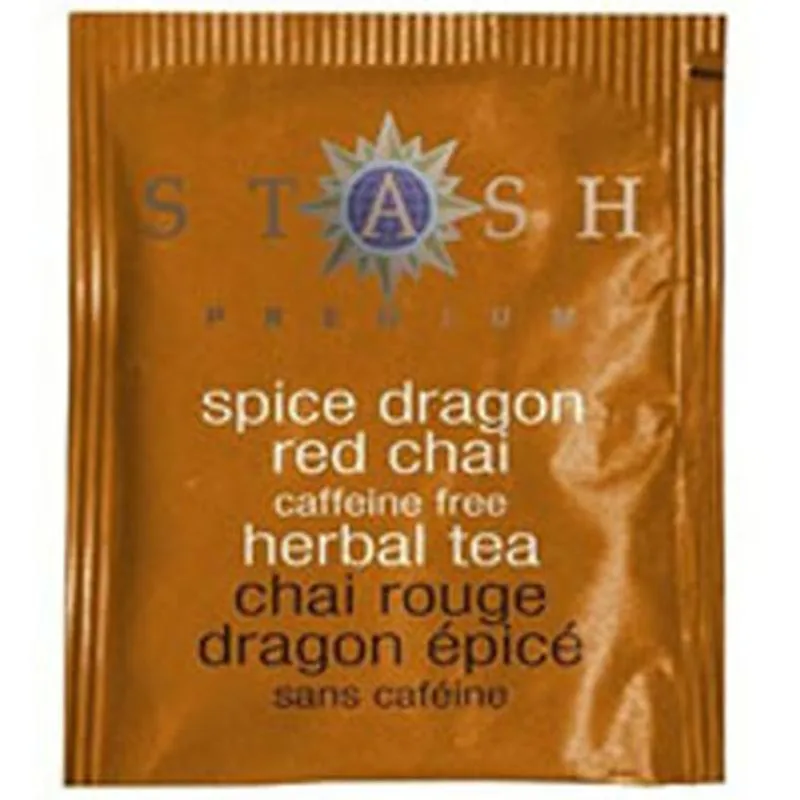 Chá Chai Vermelho Spice Dragon Sem Cafeína 18 Sacos Da Stash Tea (pacote Com 2)