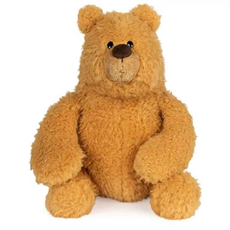 Gund Growler Teddy Bear Pequeno Clássico Brown Bear Pelúcia Stuffed Animal, 11 polegadas
