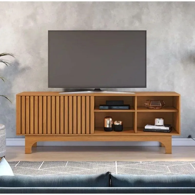 Rack Sereno Para Tv Até 70" Jcm Movelaria - Cinamomo