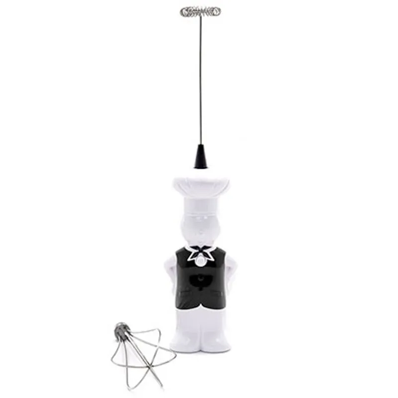 Kit Mini Batedeira E Mixer Portatil Com Fue E Batedor Decorativo Luxo