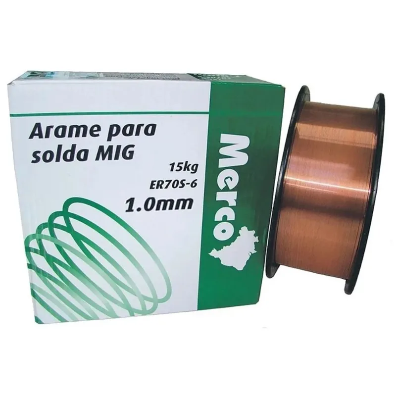 Arame Solda Mig. 1.0mm Rolo 15kg Nobre