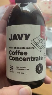 White Chocolate mocha coffee concentrate