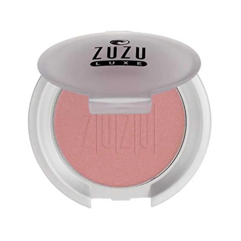 Zuzu Luxe Mineral Blush (fascinação - Canela Levemente Torrada/brilho Quente), Natural, Sem Parabeno, Vegano, Sem Glúten, Sem Crueldade,