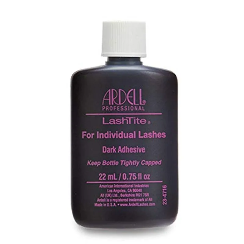 Ardell Lashtite Lash Adhesive Adhesive Dark For Individual Lashes, 0.75 Oz