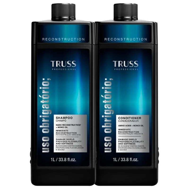 Kit Truss Uso Obrigatório 2 Shampoo1L Cada