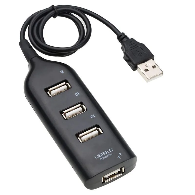 Hub Usb 4 Portas 2.0 Régua Extensor Usb Cabo Lehmox