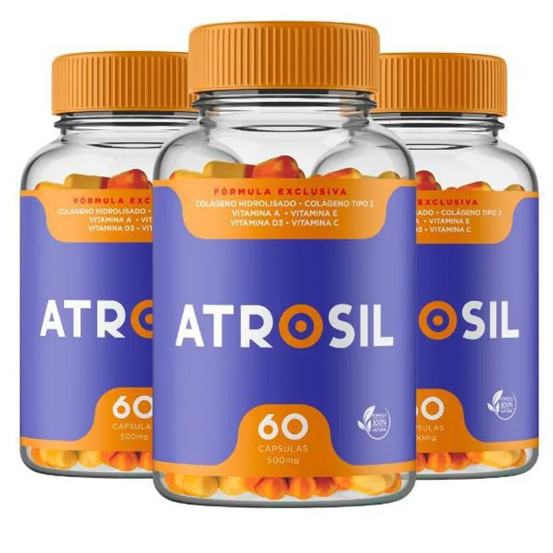 Atrosil 3 Potes 60 Cápsulas