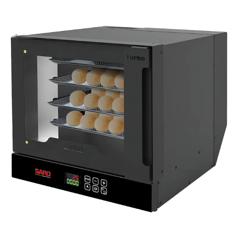 Forno Elétrico Convecção Com Vapor 4 Assadeiras Saro