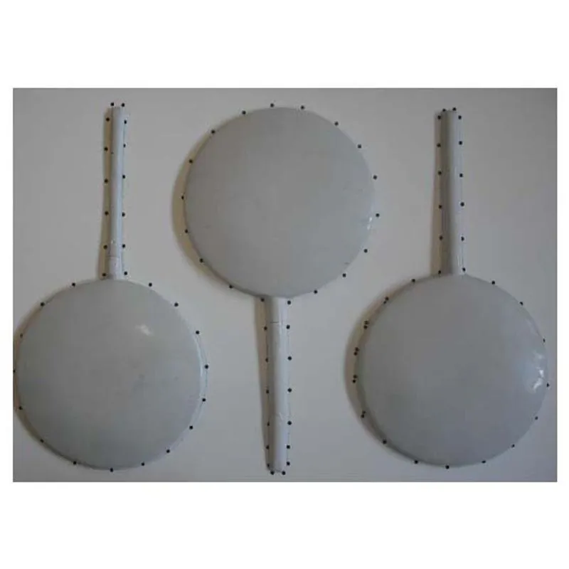 Forma PVC Pirulito Redondo Grande c/3 Cavidades