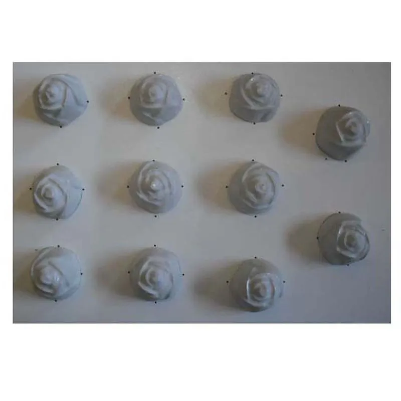 Forma PVC Bombom Botão de Rosa c/11 Cavidades