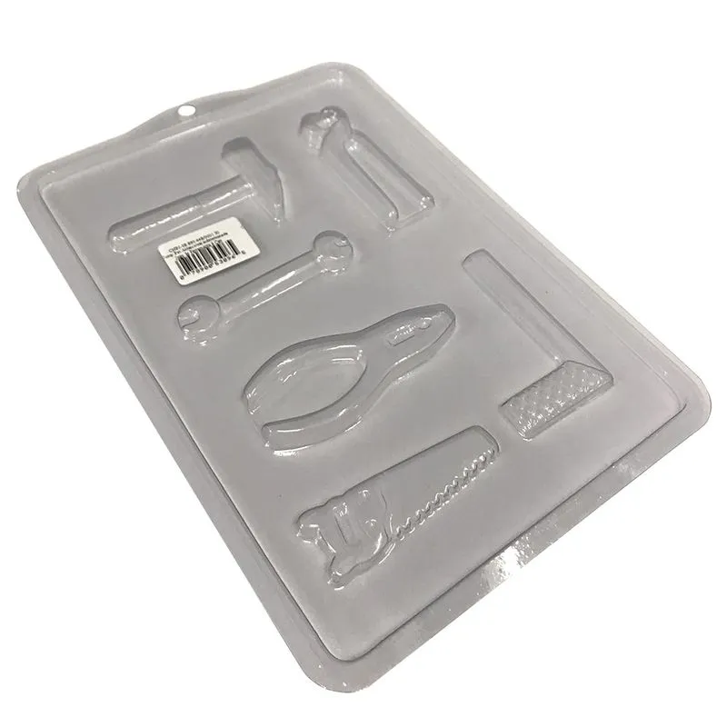 Forma PVC Jogo Ferramentas c/6 Cavidades