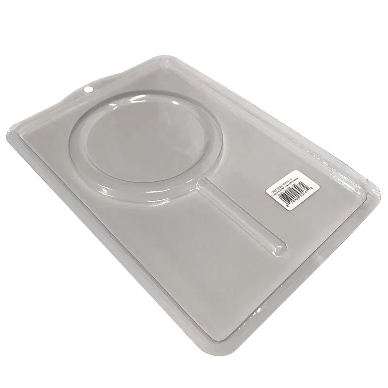 Forma PVC Pirulito Liso Grande c/1 Cavidade