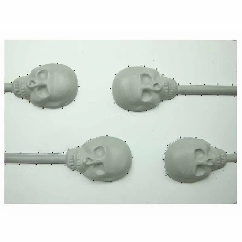 Forma Pvc Pirulito Caveira 4 CAV - Embalarti