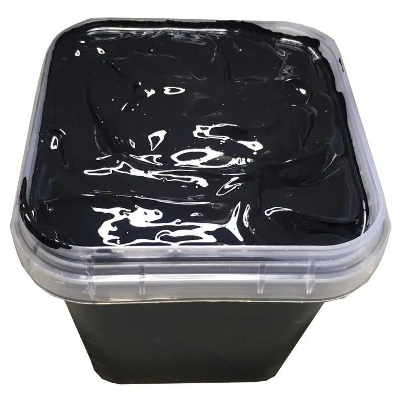 Tinta Tecido Preto 200 G - Acril . Base D'agua