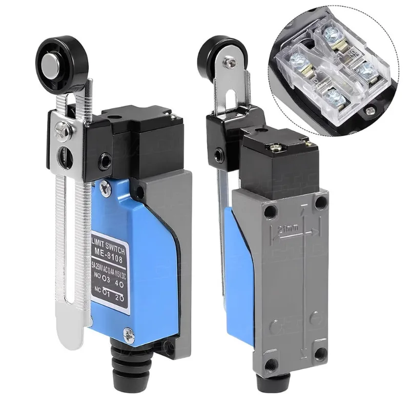 Chave Fim De Curso Com Alavanca Roldana 2 Na Nf 220v Me 8108
