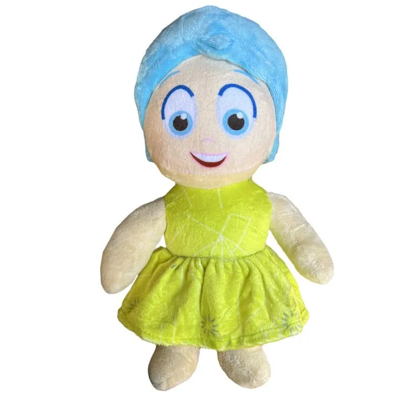 Brinquedo Pelúcia Alegria Divertida Mente 25Cm Filme Bonecos