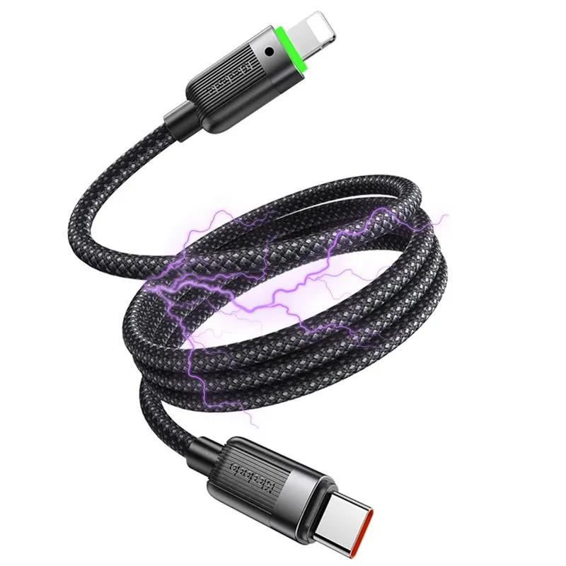 Cabo Carregador Magnético 36w Usb-C p/ Lightning 1m Mcdodo