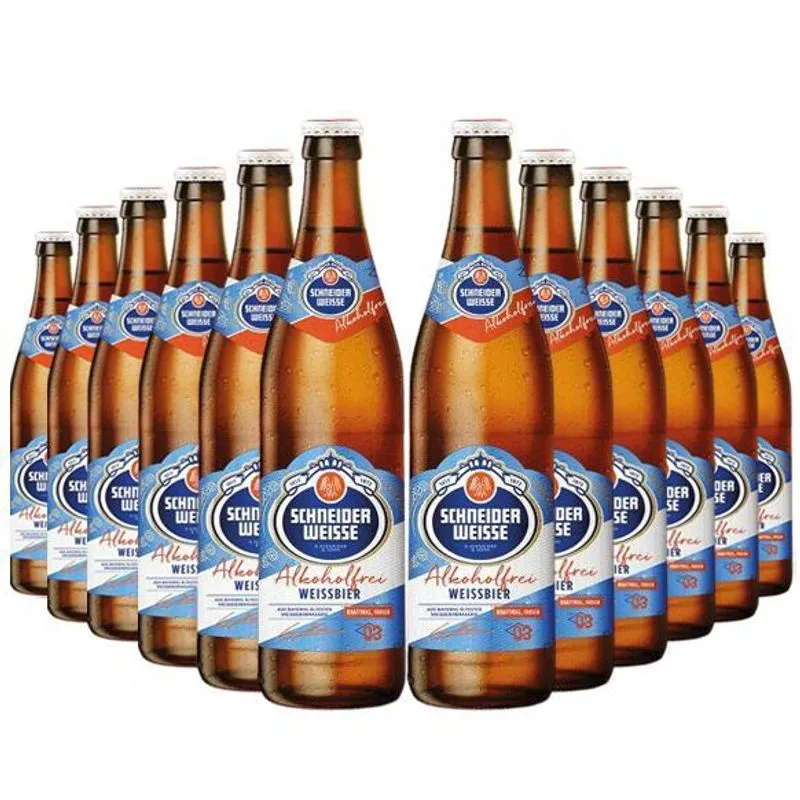 Cerveja Sem Álcool Schneider Tap 3 - Garrafa 500ml - 12 Un