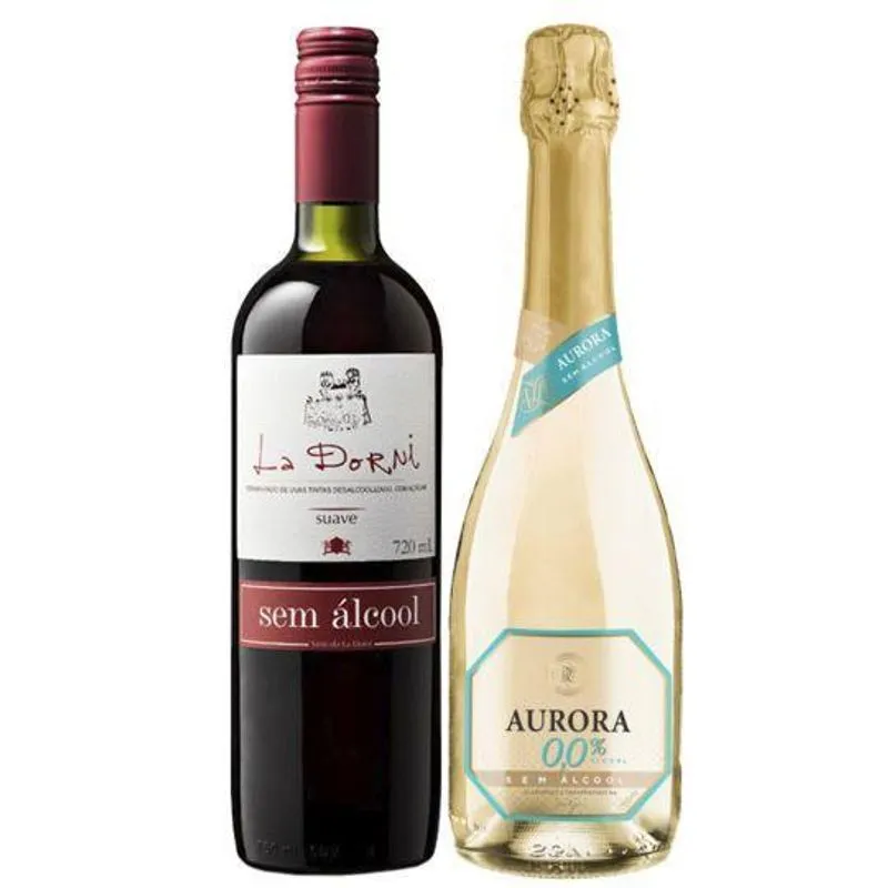 Kit Noah: Espumante E Vinho Sem Álcool - Experiência Única
