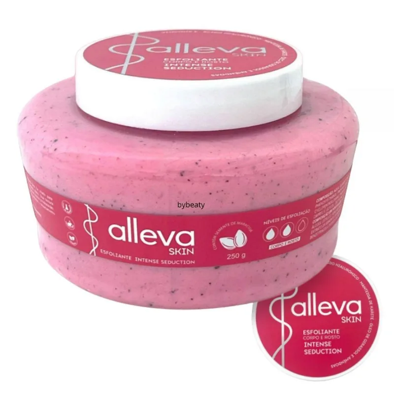 Esfoliante Corpo E Rosto 250ml Alleva - Intense Seduction