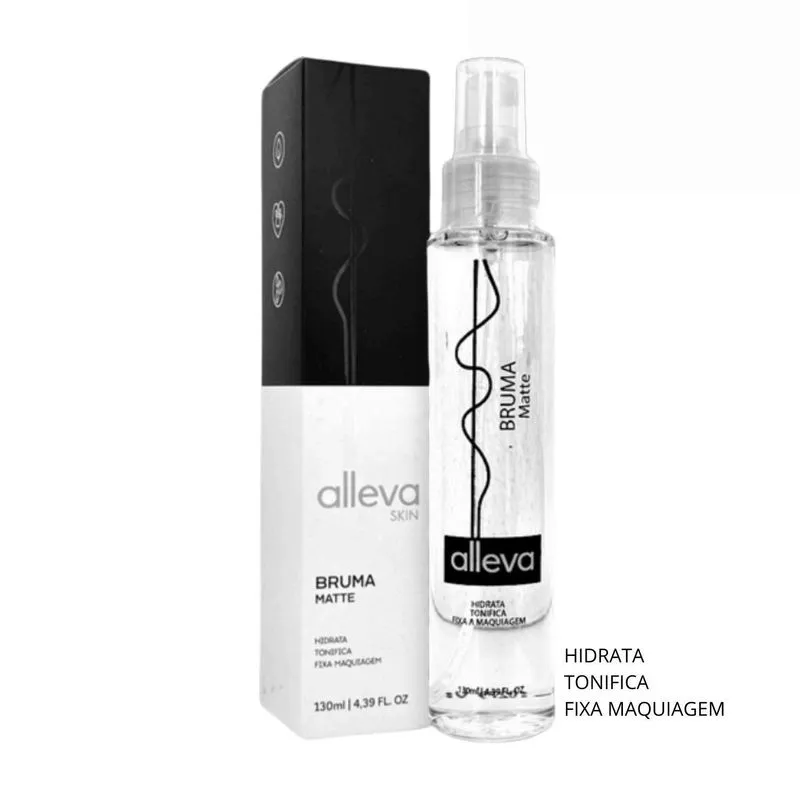 Bruma Fixadora De Maquiagem 130ml Alleva - Matte