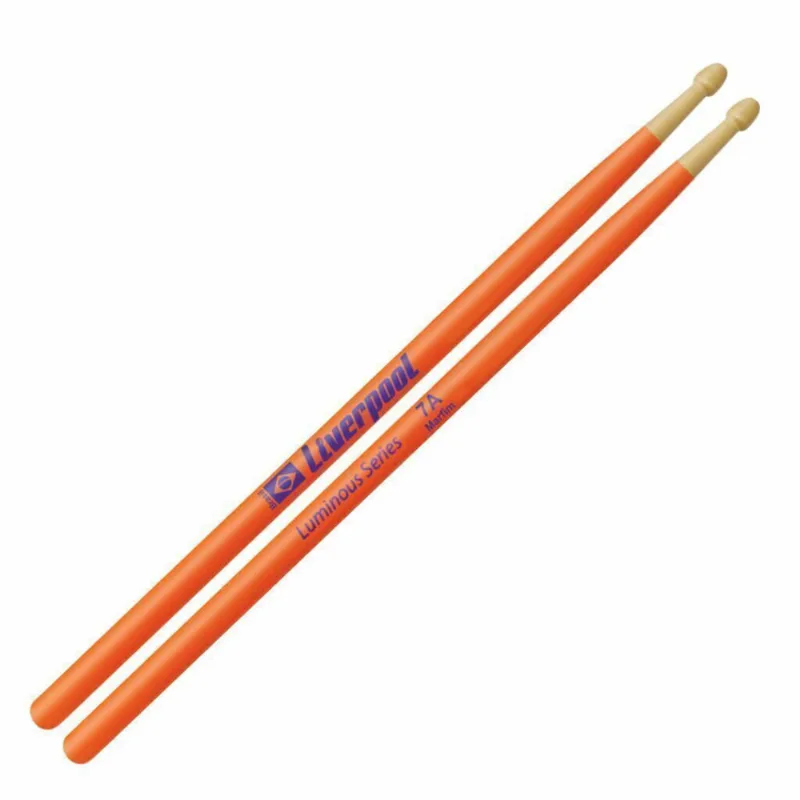 Baqueta Liverpool Luminous 7A Laranja - mc 7AML