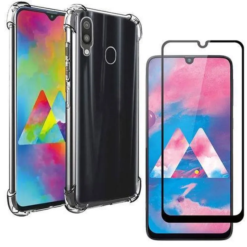 Kit Capa + Película Vidro 9d Samsung Galaxy M30