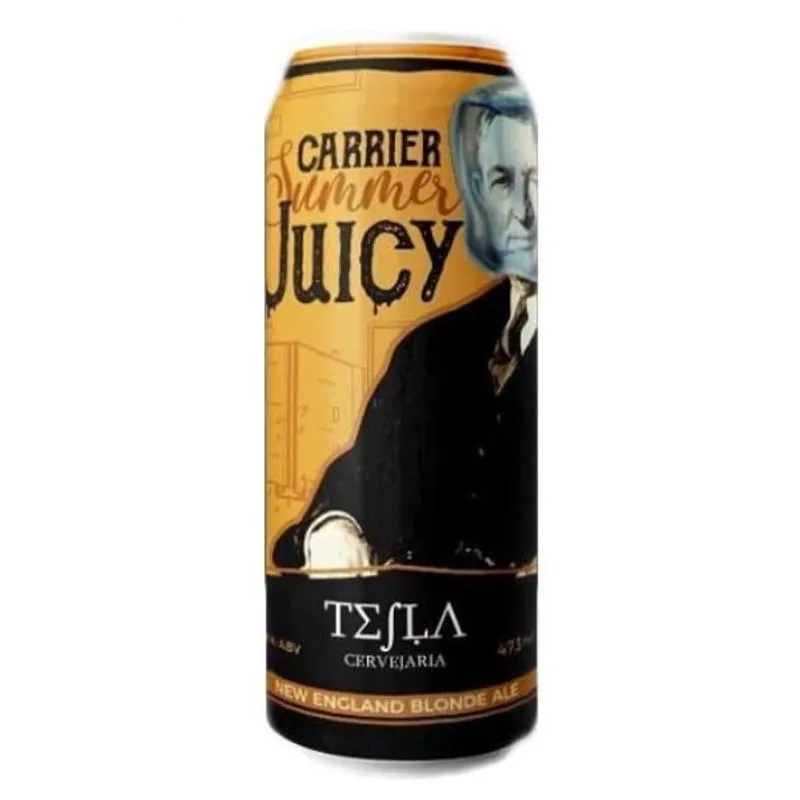 CERVEJA TESLA CARRIER SUMMER JUICY - NEW ENGLAND BLONDE ALE