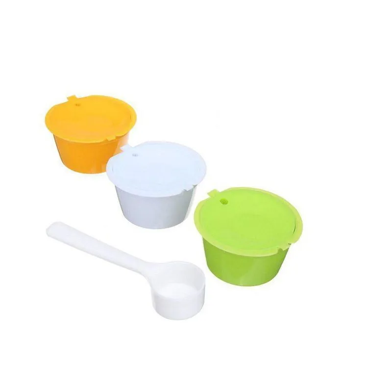 Kit 4 Cápsulas Reutilizável Dolce Gusto Recarregável