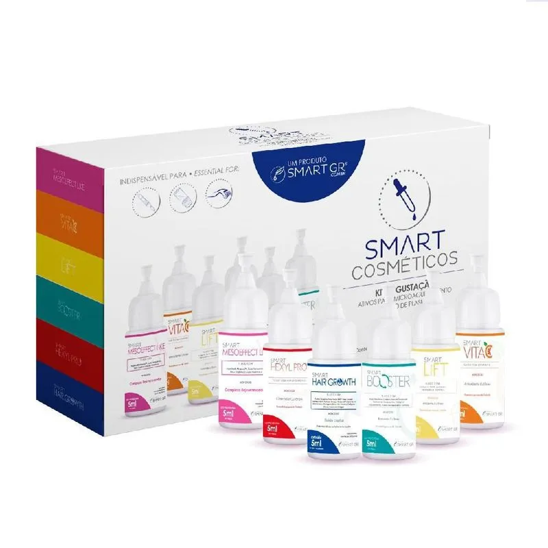 Kit Degustação Smart Gr Monodoses Para Microagulhamento 5ml