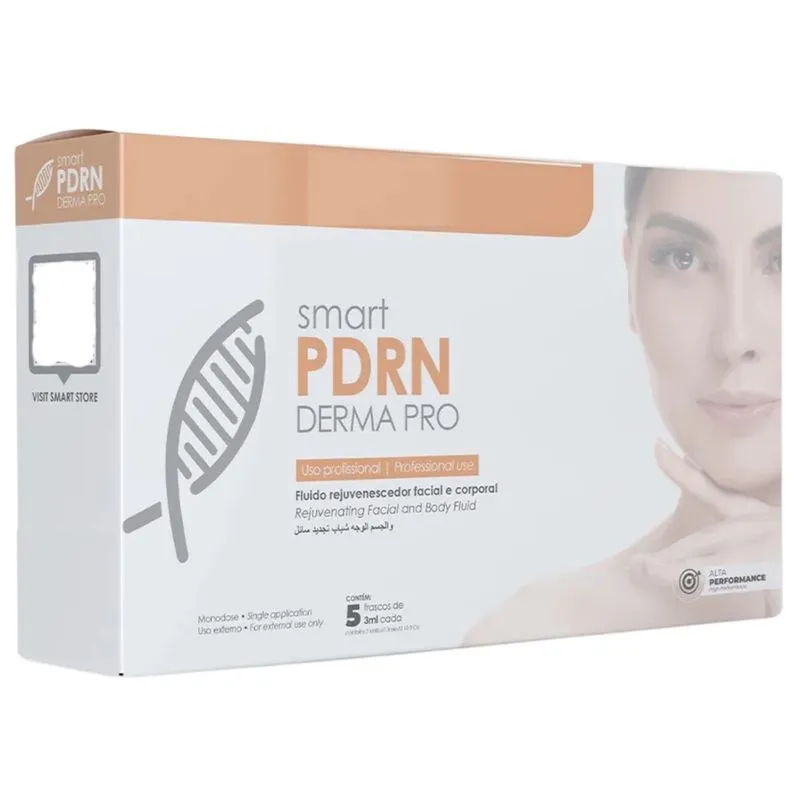 Smart pdrn Derma Pro Rejuvenescedor Facial Corporal 5 X 3ml