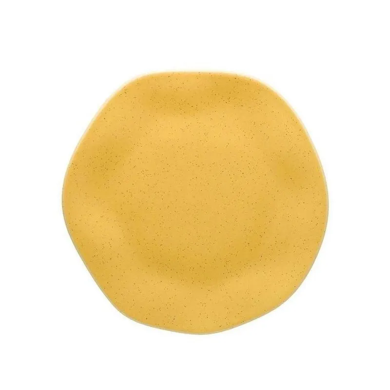 Prato Raso Porcelana Ryo Oxford 27,5 Cm Maracujá