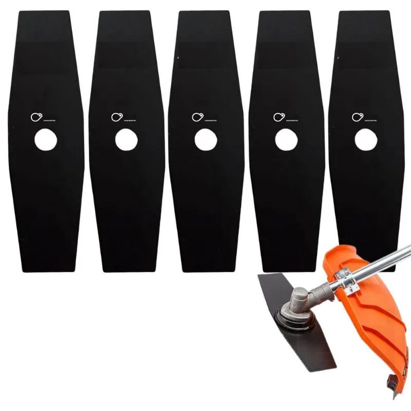 5 Lamina Faca 2 Pontas Roçadeira Stihl Fs160 Fs220 Fs290
