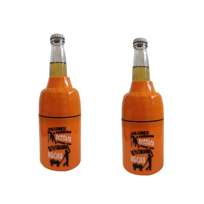 Kit 2 Porta Cerveja Long Neck/ Lata Que Começe A Proxima