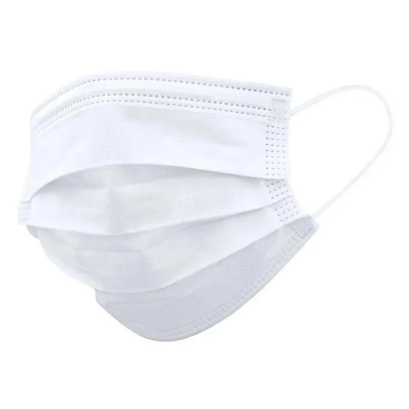 Kit 50 Máscara Infantil Descartável Clipe Nasal Tripla