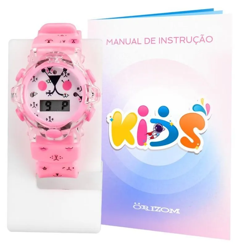 Relógio Orizom Kids Feminino Digital