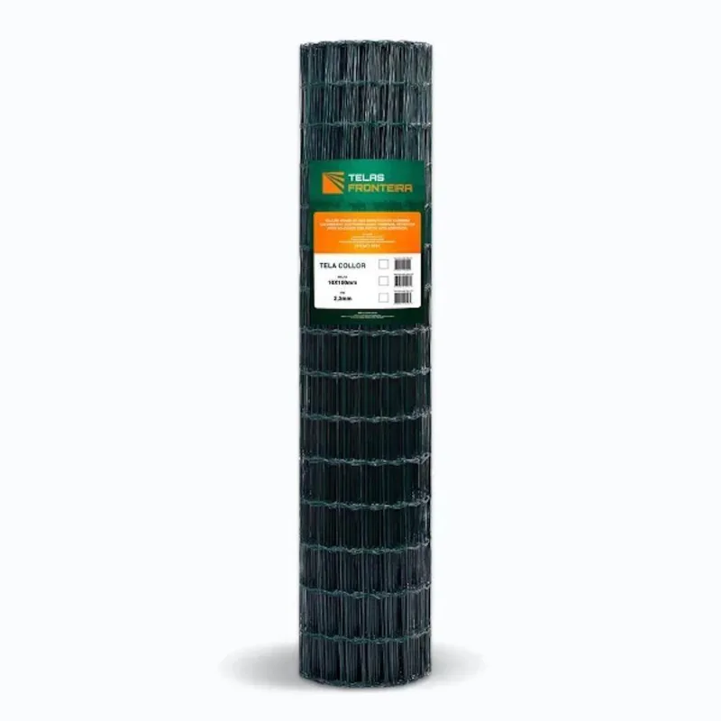 Tela Cerca Jardim Revestida Verde 1,8m X 10m - Fronteira