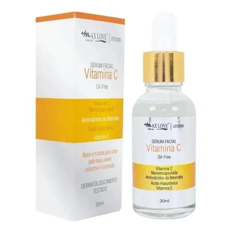 Vitamina C Pura Com Ácido Hialurônico/vitamina E