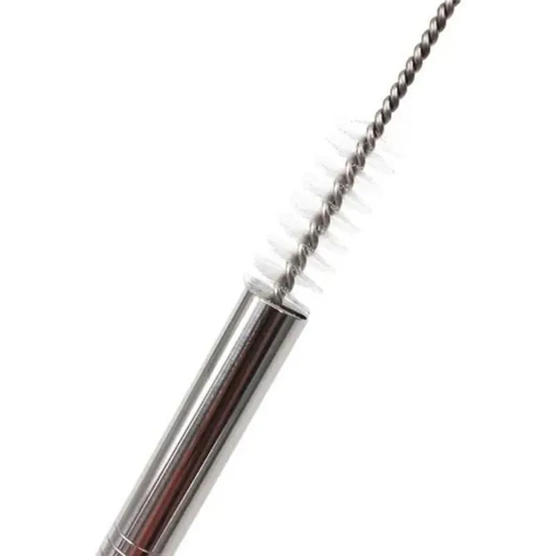 Escova Limpeza De Canudos De Inox/ Outros 3 Unidades