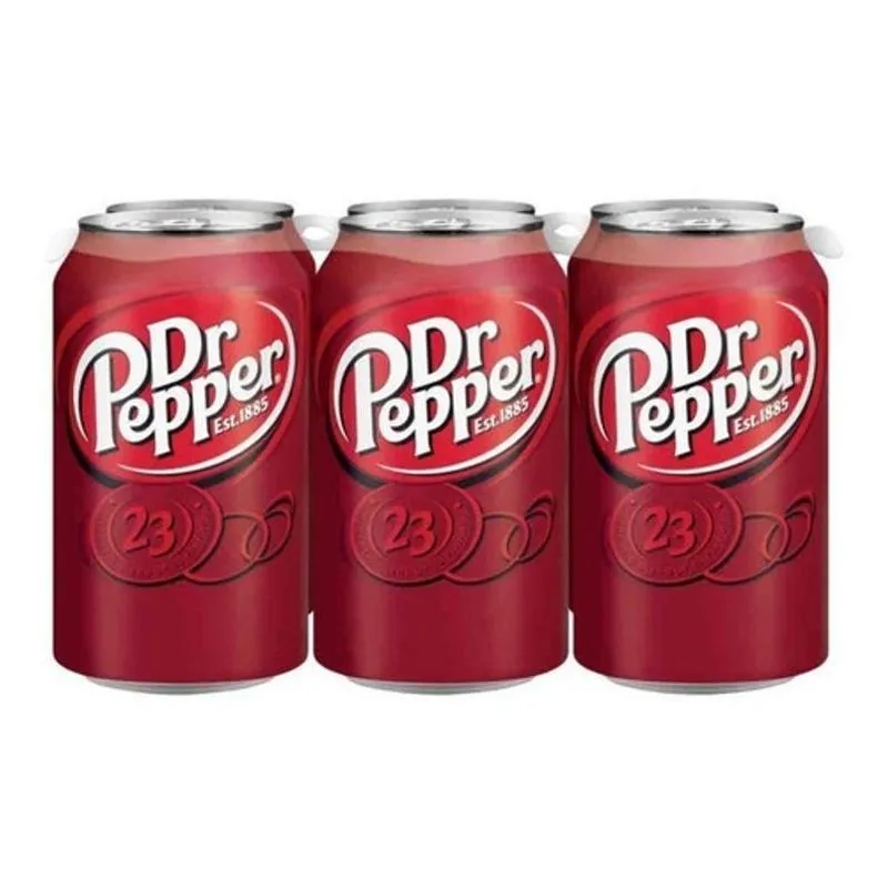 Refrigerante Dr Pepper Cola Caixa Com 3 Latas 355ml