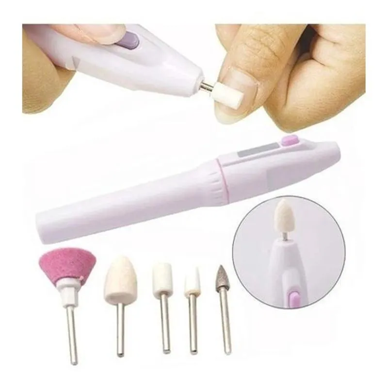 Lixa Eletrica Polidor Pilha Manicure - 110V/220V