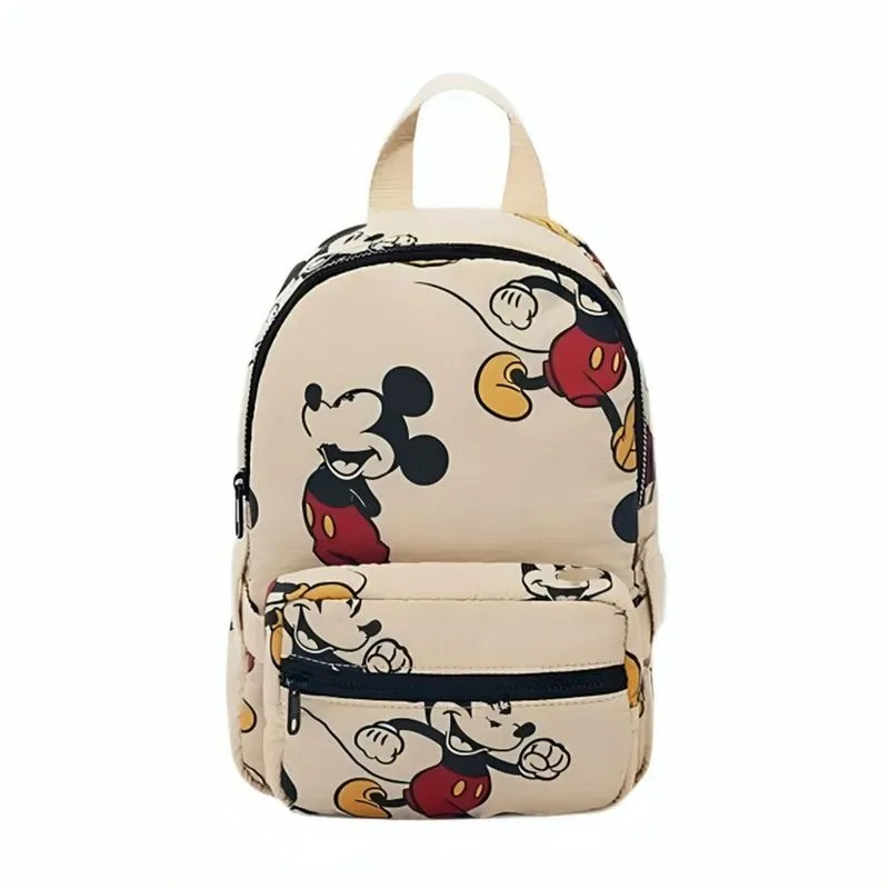 Mochila Mickey Com Pochete Descartável- Unissex