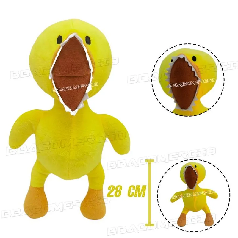 Pelúcia Rainbow Friends Roblox Monstro Yellow Pato Amarelo