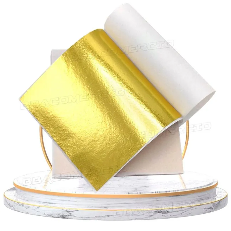 100 Folhas Ouro Para Restauração Douramento Ou Artesanato