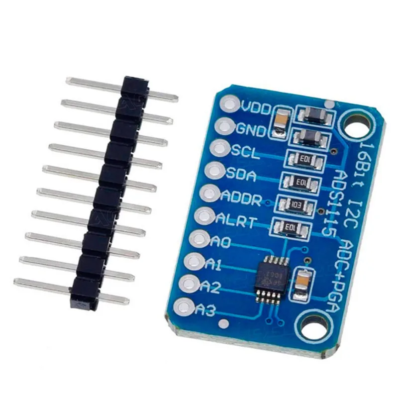 Módulo Conversor Analógico Digital Ads1115 16bit Adc Arduino