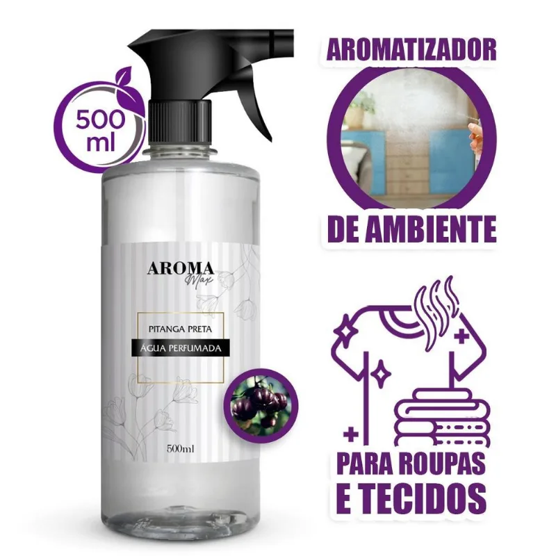 Água Perfumada Bamboo Aromatizador Lençois Roupas 500ml