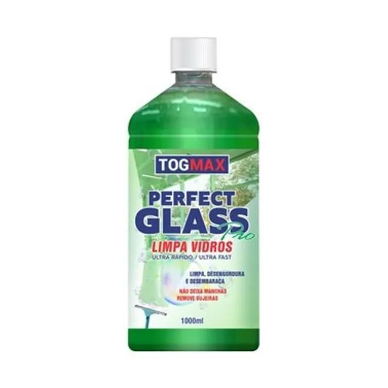 Limpador De Vidro 1000ml Perfect Pro Limpa Parabrisas Togmax