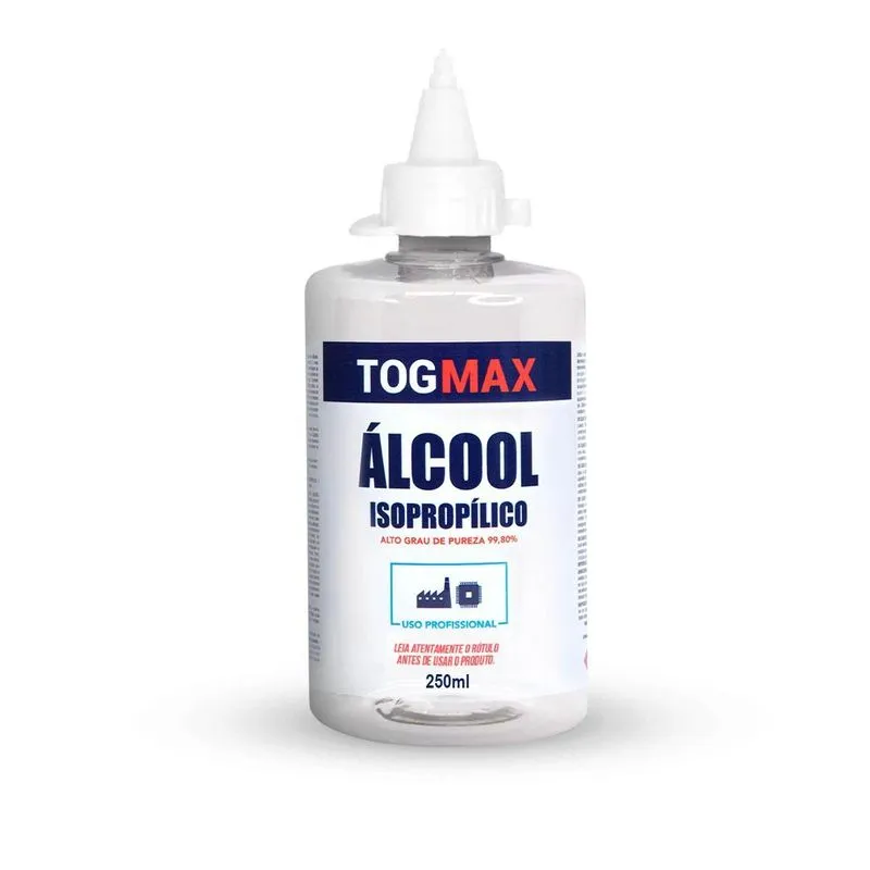 Álcoool Isopropilico 99,8% 250ml Limpeza Placa E Eletrônico