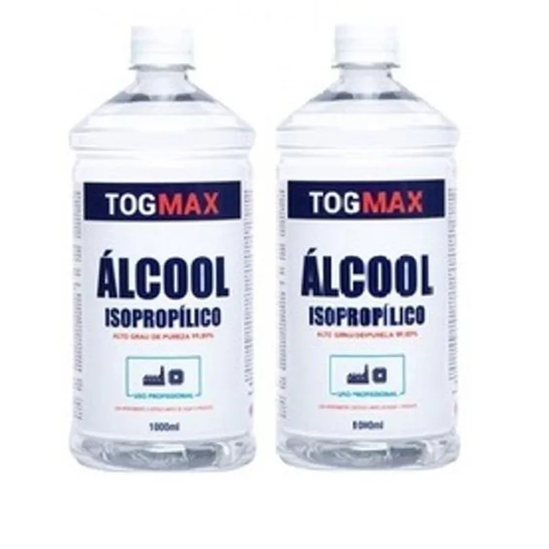 2 Lt Álcoool Isopropilico 99,8% Limpeza Placa E Eletrônico