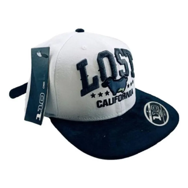 Boné Lost California Aba Reta Fitão Modelo Premium